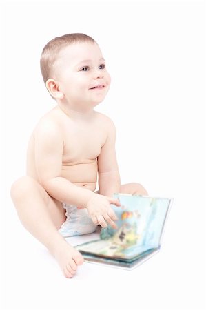 simsearch:400-04594888,k - bright portrait of adorable baby over white Stock Photo - Budget Royalty-Free & Subscription, Code: 400-04342443