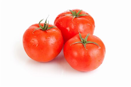 simsearch:400-04393672,k - red tomato vegetable fruits isolated on the white background Stock Photo - Budget Royalty-Free & Subscription, Code: 400-04342667