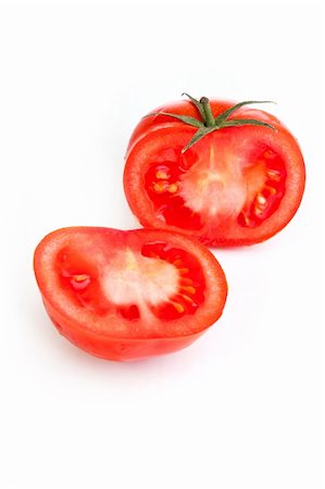 simsearch:400-04393672,k - red tomato vegetable fruits isolated on the white background Stock Photo - Budget Royalty-Free & Subscription, Code: 400-04342670