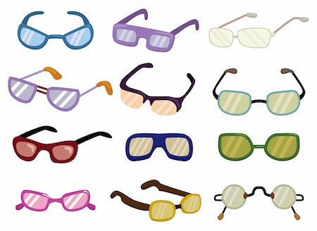 simsearch:400-04337140,k - cartoon Glasses icon Stock Photo - Budget Royalty-Free & Subscription, Code: 400-04355641