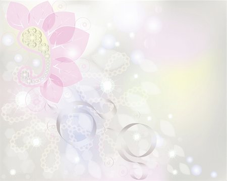 Vector spring background. Luxury greeting card. Stock Photo - Budget Royalty-Free & Subscription, Code: 400-04358068