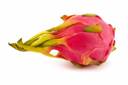simsearch:824-07586124,k - Pink pitahaya isolated on a white background Stock Photo - Budget Royalty-Free & Subscription, Code: 400-04359842