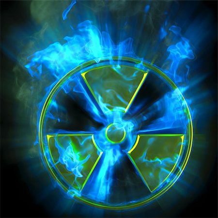simsearch:400-04340735,k - burning radioactive danger sign. Stock Photo - Budget Royalty-Free & Subscription, Code: 400-04359971