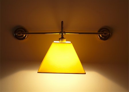 the lamp on the wall Stock Photo - Budget Royalty-Free & Subscription, Code: 400-04350240