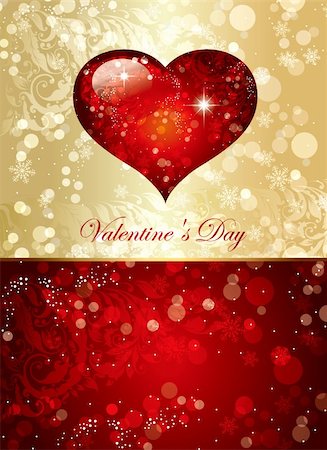 simsearch:400-05888640,k - The Valentine's day. Beautiful background Foto de stock - Super Valor sin royalties y Suscripción, Código: 400-04352627