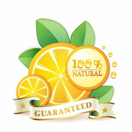 simsearch:400-06082374,k - Slices orange with leaf isolated on white background Stock Photo - Budget Royalty-Free & Subscription, Code: 400-04368429