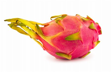 simsearch:824-07586124,k - Pink pitahaya isolated on a white background Stock Photo - Budget Royalty-Free & Subscription, Code: 400-04361849