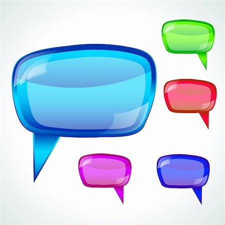 simsearch:400-04326432,k - Speech bubble - vector illustration Stock Photo - Budget Royalty-Free & Subscription, Code: 400-04363390