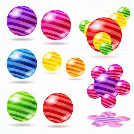Abstract vector spheres. Stock Photo - Budget Royalty-Free & Subscription, Code: 400-04363408