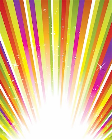 simsearch:400-05911969,k - Colorful striped starburst effect for any type of background, vector illustration that easy to edit Stock Photo - Budget Royalty-Free & Subscription, Code: 400-04375199
