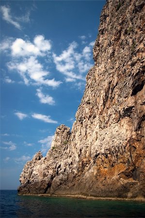 simsearch:400-06641969,k - Coastal rock view, Corfu, Greece Foto de stock - Super Valor sin royalties y Suscripción, Código: 400-04376123