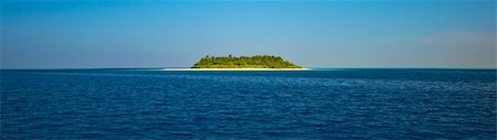 simsearch:400-04062726,k - Tropical Island with Coconut Palm-trees Foto de stock - Super Valor sin royalties y Suscripción, Código: 400-04378512