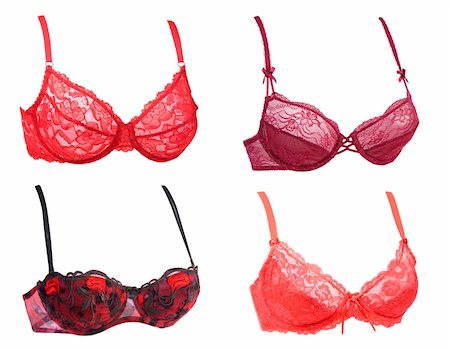 simsearch:400-04313375,k - Collage from four bra on white background. It Is formed from several pictures Photographie de stock - Aubaine LD & Abonnement, Code: 400-04379817