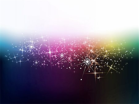 simsearch:400-05693036,k - Dark winter background with shining rainbow sparks and snowflake. Stock Photo - Budget Royalty-Free & Subscription, Code: 400-04385033