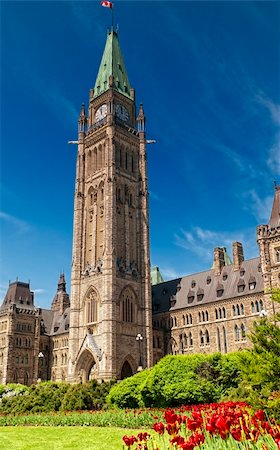 Parliament Hill in Ottawa, Canada Stock Photo - Budget Royalty-Free & Subscription, Code: 400-04386931