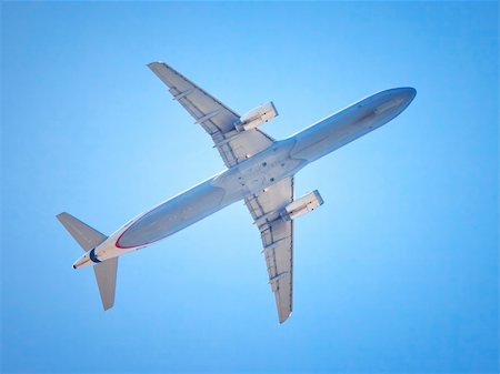 simsearch:400-04996557,k - An image of a nice airplane in the blue sky Stock Photo - Budget Royalty-Free & Subscription, Code: 400-04387000