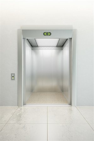 simsearch:400-04333419,k - modern elevator with open doors Stock Photo - Budget Royalty-Free & Subscription, Code: 400-04381385