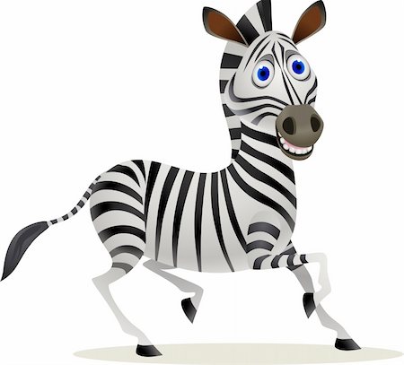 simsearch:400-04382902,k - Zebra cartoon Stock Photo - Budget Royalty-Free & Subscription, Code: 400-04382783