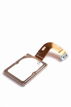 solid state laptop hard disk isolated on white background Stock Photo - Budget Royalty-Free & Subscription, Code: 400-04383049