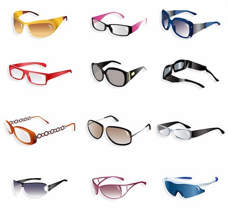simsearch:400-04337140,k - cartoon Glasses icon Stock Photo - Budget Royalty-Free & Subscription, Code: 400-04394002