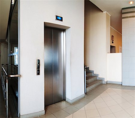 simsearch:400-04317268,k - Steel door of the elevator on the 3rd floor Stock Photo - Budget Royalty-Free & Subscription, Code: 400-04394022