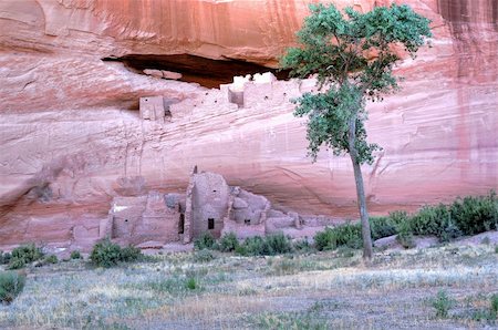 White house ruins in the Canyon de Chelly Stock Photo - Budget Royalty-Free & Subscription, Code: 400-04395853