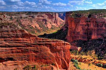 Canyon de Chelly entrance the Navajo nation Stock Photo - Budget Royalty-Free & Subscription, Code: 400-04396713