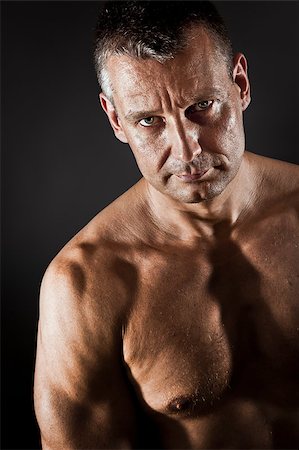 An image of a strong middle age man Stock Photo - Budget Royalty-Free & Subscription, Code: 400-04399570