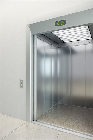 simsearch:400-04317268,k - modern elevator with open doors Stock Photo - Budget Royalty-Free & Subscription, Code: 400-04404944