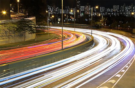 simsearch:400-05348808,k - traffic at night Stock Photo - Budget Royalty-Free & Subscription, Code: 400-04407746