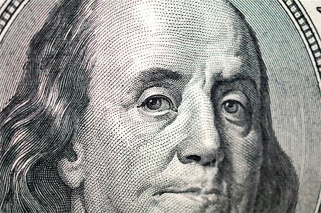 close up of one hundred dollar bill Stock Photo - Budget Royalty-Free & Subscription, Code: 400-04414757