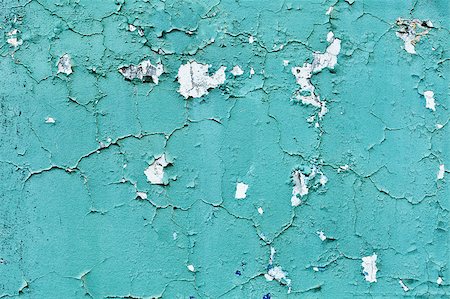 simsearch:400-05224637,k - Blue wall with cracks - an architectural background in retro style Stock Photo - Budget Royalty-Free & Subscription, Code: 400-04416210