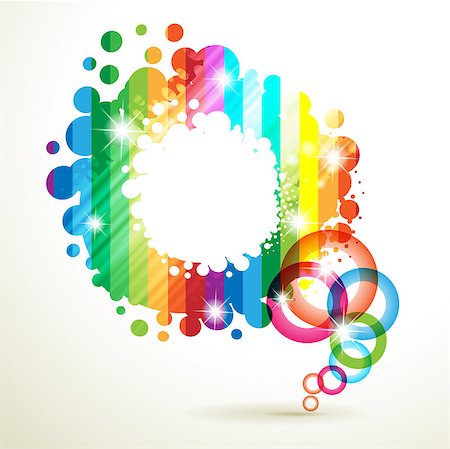 simsearch:400-06355883,k - Colorful background with colored circles Stock Photo - Budget Royalty-Free & Subscription, Code: 400-04419038