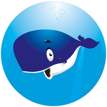 whale under water Stock Photo - Budget Royalty-Free & Subscription, Code: 400-04419218