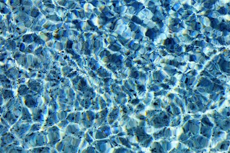 spanishalex (artist) - Bright water pattern over blue tile mosaic Stock Photo - Budget Royalty-Free & Subscription, Code: 400-04425401