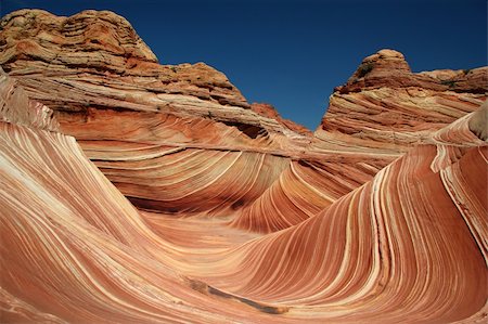 swirling rock formation - Vermilion Cliffs National Monument - North Coyote Buttes Stock Photo - Budget Royalty-Free & Subscription, Code: 400-04425422