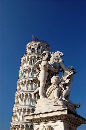 simsearch:400-05672489,k - Putti fountain and leaning tower, Pisa, Italy Stock Photo - Budget Royalty-Free & Subscription, Code: 400-04421277