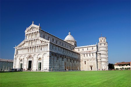 simsearch:400-05672489,k - Cathedral of Pisa and Leaning Tower, Miracoli square Stock Photo - Budget Royalty-Free & Subscription, Code: 400-04422112