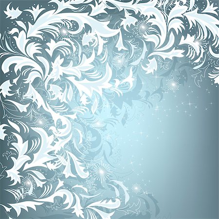 simsearch:400-05693036,k - Beautiful winter background with hoar-frost motive. Stock Photo - Budget Royalty-Free & Subscription, Code: 400-04423739