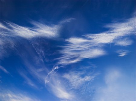 simsearch:400-07661289,k - Deep blue sky with white clouds. Perfect background. Place for copy text Stock Photo - Budget Royalty-Free & Subscription, Code: 400-04432343