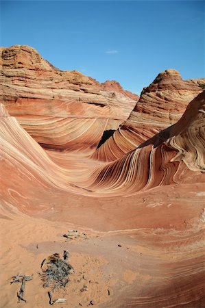 swirling rock formation - Vermilion Cliffs National Monument - North Coyote Buttes Stock Photo - Budget Royalty-Free & Subscription, Code: 400-04432424