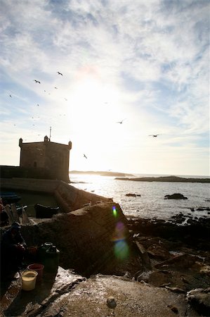 Detail of Essaouira on the Atlantic Ocean Stock Photo - Budget Royalty-Free & Subscription, Code: 400-04433161