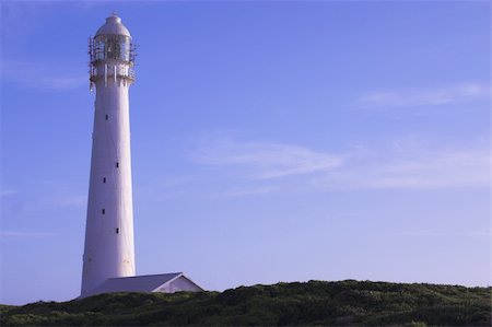 simsearch:400-04272525,k - The Slangkop Lighthouse in Kommetjie, Western Cape. The tallest lighthouse in South Africa. Stock Photo - Budget Royalty-Free & Subscription, Code: 400-04433553