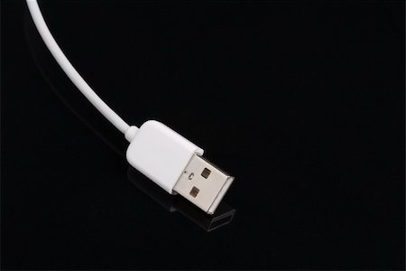 Firewire cord. Stock Photo - Budget Royalty-Free & Subscription, Code: 400-04448318