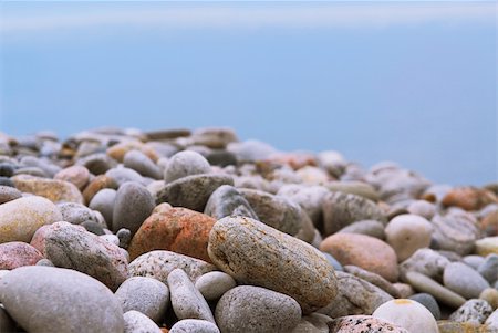 simsearch:400-04114367,k - Background of colofrul beach pebbles of different shape and water Stock Photo - Budget Royalty-Free & Subscription, Code: 400-04442344