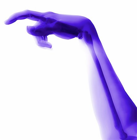 simsearch:400-06394180,k - An computer created image of an x-rayed hand. Stock Photo - Budget Royalty-Free & Subscription, Code: 400-04443171