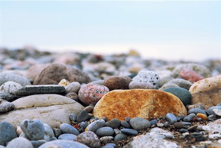 simsearch:400-04114367,k - Background of colofrul beach pebbles of different shapes and water Stock Photo - Budget Royalty-Free & Subscription, Code: 400-04443981