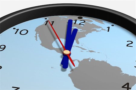 simsearch:400-07977470,k - Simple virtual clock Stock Photo - Budget Royalty-Free & Subscription, Code: 400-04455846