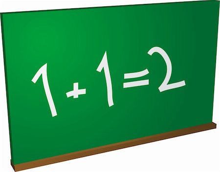 simsearch:625-01250891,k - Blackboard with simple addition, basic math education Stock Photo - Budget Royalty-Free & Subscription, Code: 400-04469118