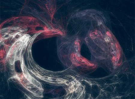 particle - hires computer generated image of abstraction nebula tunnel in outer space Stock Photo - Budget Royalty-Free & Subscription, Code: 400-04476761
